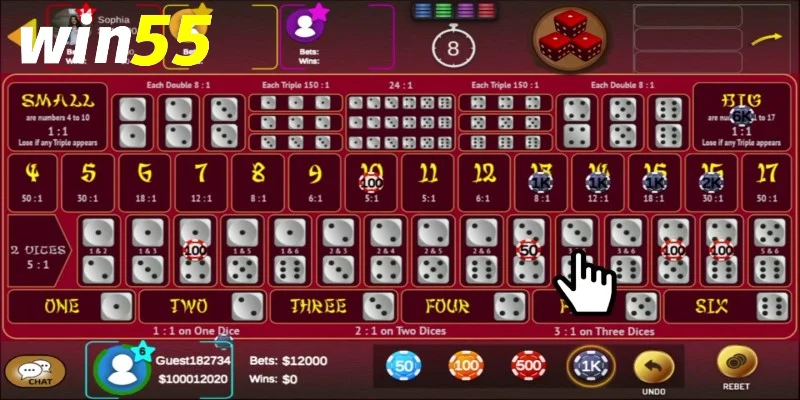 Sicbo cược tài Win55 – Cách chơi và lưu ý khi đặt cửa Tài 2 Cách Sicbo cược tài Win55 được thực hiện